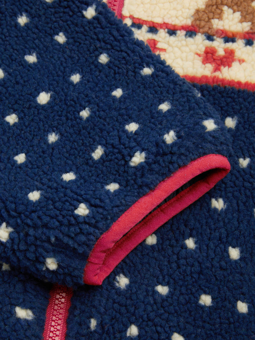 COZY XMAS FLEECE JACKET